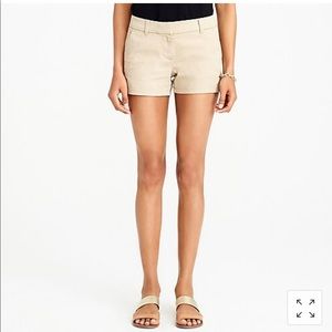 Jcrew chino 3 1/2 short khaki